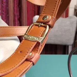 Valentina | Bags | Valentinawhite And Tan Leather Womens  display picture 3